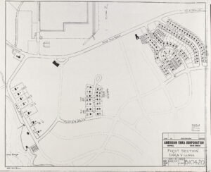 This image is used to show the layout of the first section of Enka Village.